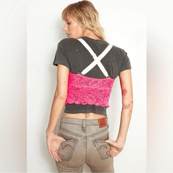 We are HAH Bust A Move Bustier in Lava - Picture 6 of 7